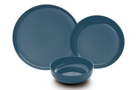Hermia Vajilla de Porcelana de 12 Piezas Azul Oscuro MOD12Y1A740925